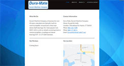 Desktop Screenshot of duramate.com